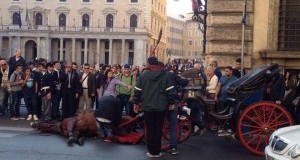 Botticelle: ancora un incidente nel cuore di Roma. Adesso basta!