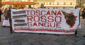 Firenze: flash-mob contro la Legge massacra-cinghiali