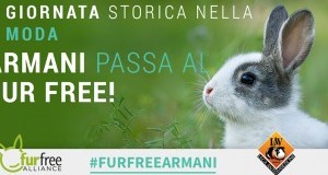 Giorgio Armani passa al Fur-Free. Mai più pellicce animali